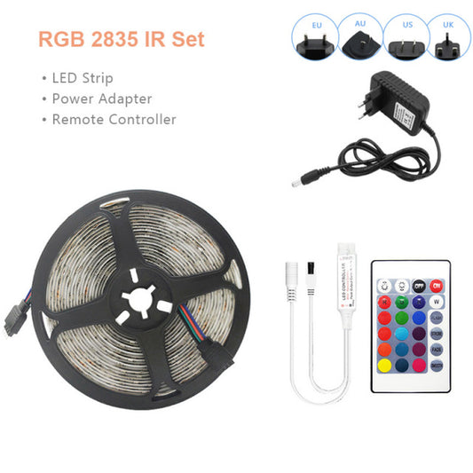 RGB LED Strip Light with Wifi Bluetooth Control, 12V Flexible Ribbon, Waterproof Tape Diode - Available in 5M, 10M, 15M, 20M
